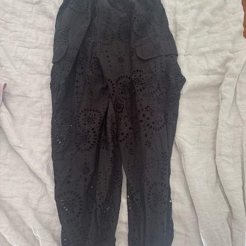 Zara pants lace size M like new black