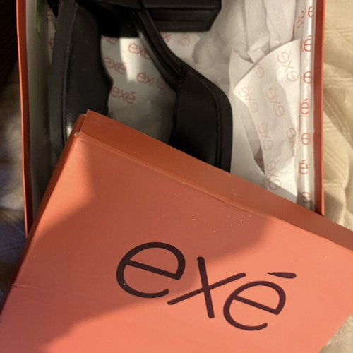 Exe black women's shoes size 39