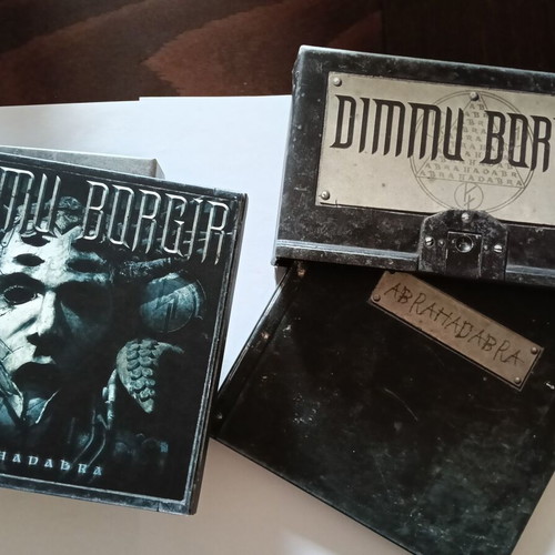 HammerFall Glory To The Brave and Dimmu Borgir Abrahadabra box set