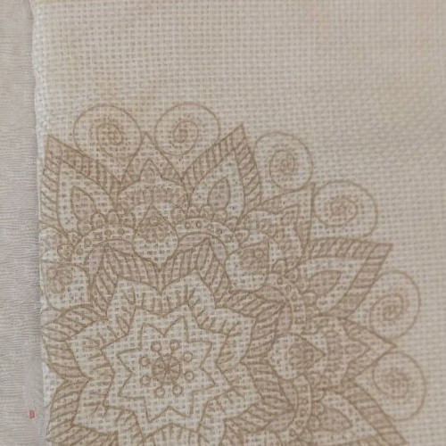 Runner tablecloth new 33x183 cm linen beige