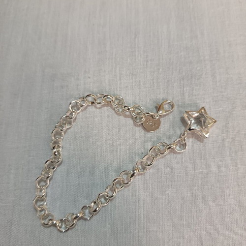 Bracelet silver plated 925, new, 20 cm