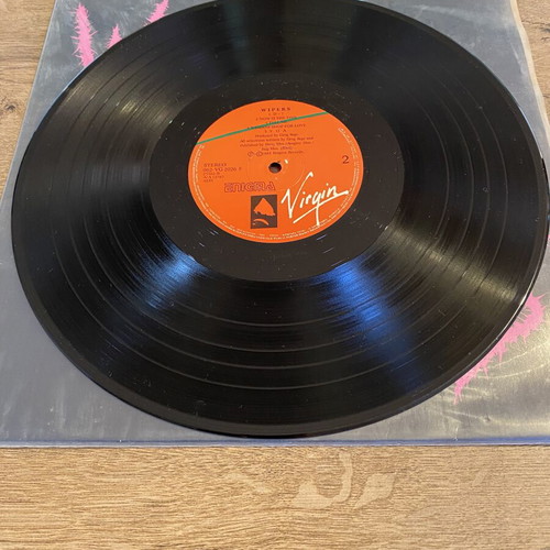 Wipers Tour 84 vinyl near mint, rare first Greek edition 1985