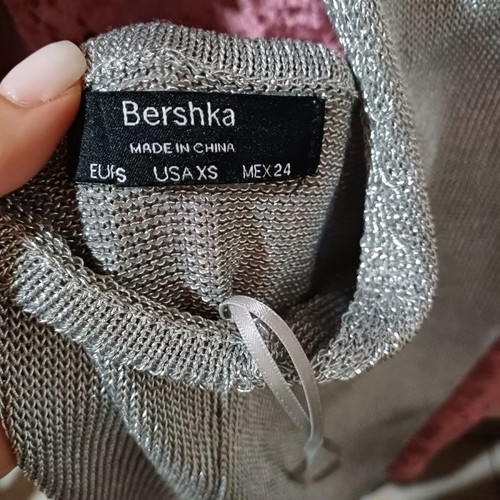 Bershka dress used, size XS, gray