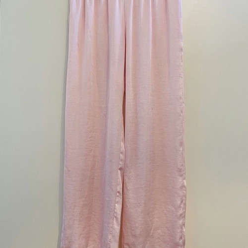 Glow Satin Pants Pink New Small