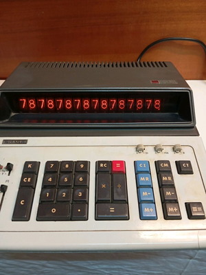 Sharp Compet 363R calculator collectible, like new, fully functional