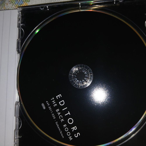 Editors The Back Room CD used, rock