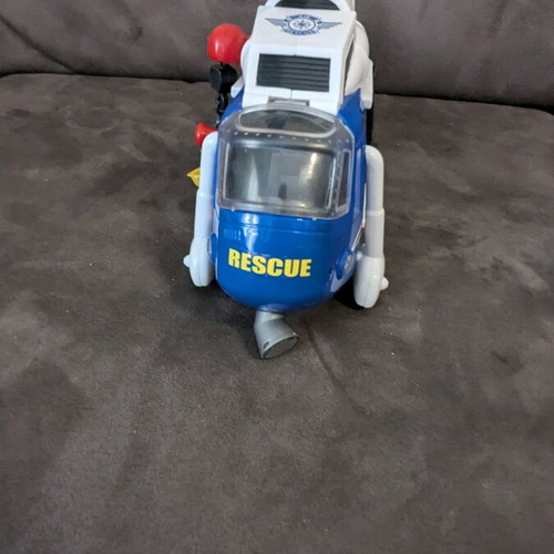 Dickie helicopter with sound and rotor and pulley movement like new