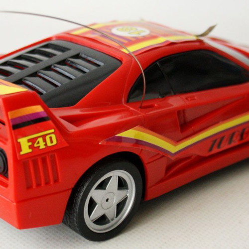 Vintage Porsche F40 Super Racer remote control 1:16 new Well Tech
