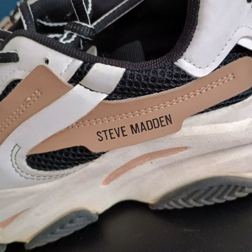 Παπούτσια γυναικεία Steve Madden μεταχειρισμένα No 38 μαύρο-μπεζ