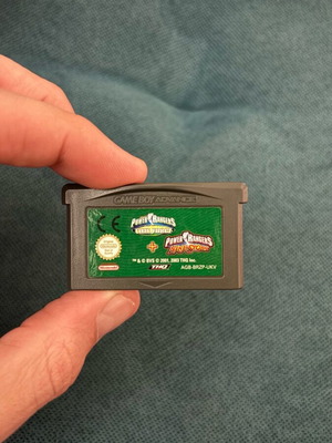 Power Rangers Time Force & Ninja Storm κασέτα Game Boy Advance σαν καινούργιο