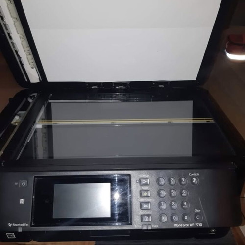 Epson WorkForce WF-7710DWF inkjet printer A3 like new with Wi-Fi
