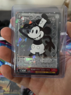Weiss Schwarz Steamboat Willie Mickey Mouse Trading Card Game new