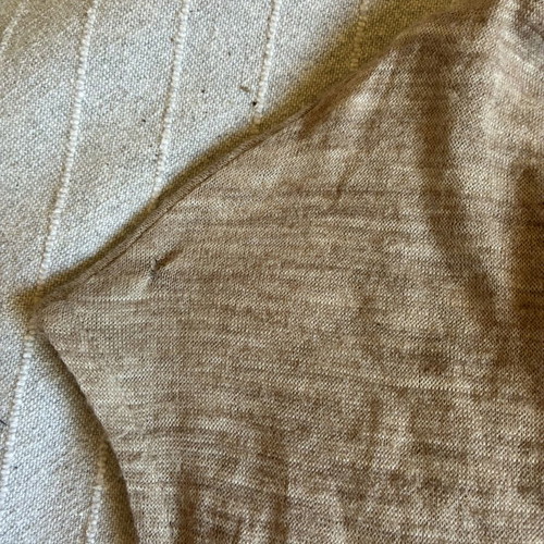 Zara Beige Knit Wrap Mini Dress wool blend XS used