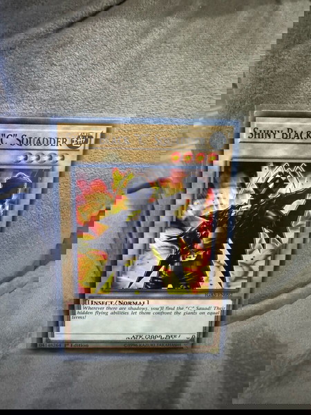 Shiny Black “C” Squadder (Yu-gi-oh)