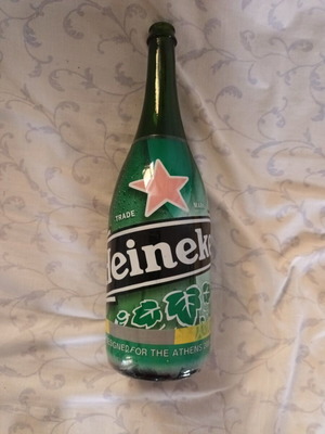 Heineken special edition Athens 2004 collectible bottle