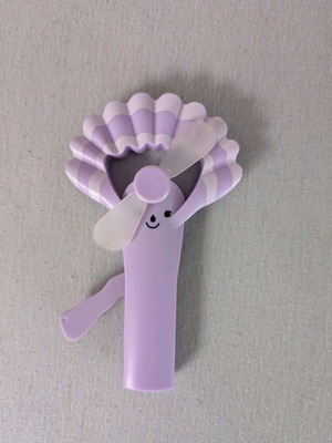 Handheld fan like new