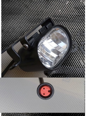 Led lamp with 2-pin Julet connector cable waterproof, like new