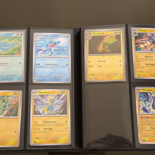 Pitch Black Pokemon card set, nearly complete, 105 base cards plus rares