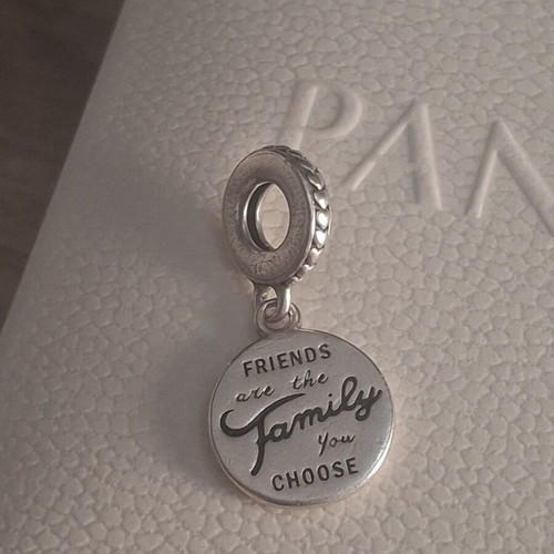 Pandora dangle charm, silver
