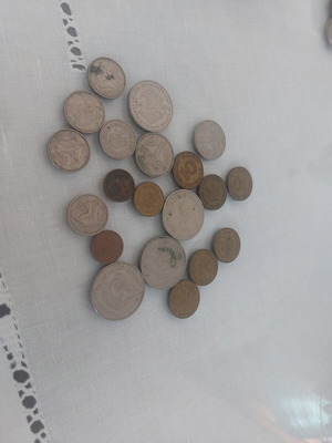 Set of 20 German collectible coins like new (20.91 Deutsche Mark & Pfennig)