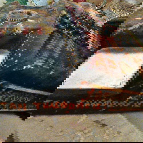 Τηλέφωνο έργο τέχνης ζωγραφισμένο στο χέρι, μοναδικό και περίεργο