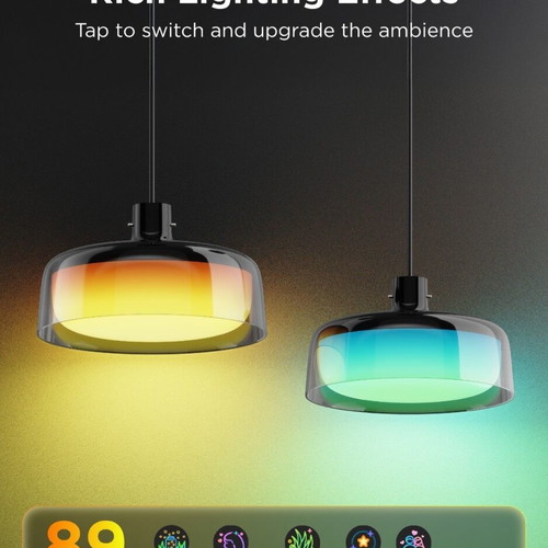 Govee Pendant Light H60C1 Καινούργιο, Σφραγισμένο Smart RGBIC φωτιστικό