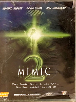 DVD Mimic 2 καινούργιο, θρίλερ επιστημονικής φαντασίας με υπότιτλους