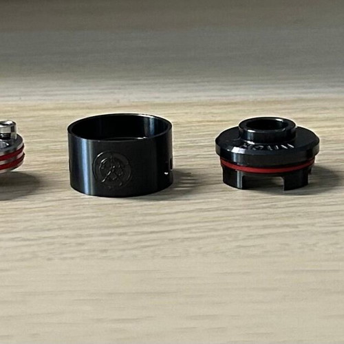 Nobunaga Mini RDA by Tendou Vapor like new, black rebuildable dripper
