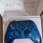 Xbox controller blue electric like new