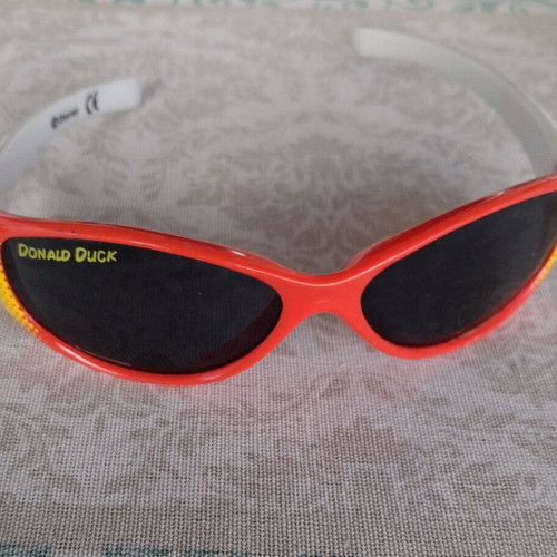 Disney Donald Duck Kids Sunglasses with Fisher Price Case used