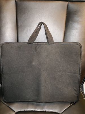 Laptop bag 15.6" used, black handheld