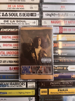 2Pac 2Pacalypse Now cassette tape, hip-hop