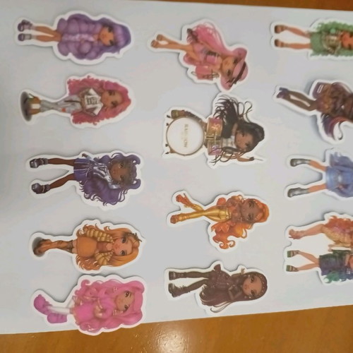 Rainbow High stickers new