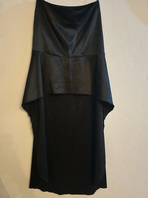 Zara satin skirt new, black, size XS