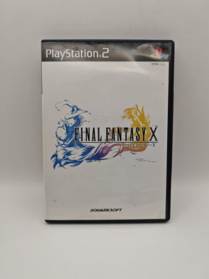 Final Fantasy X PlayStation 2 Japanese game, complete with manual