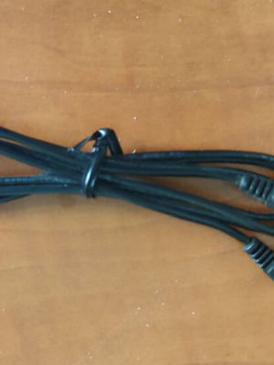 Καλώδιο ήχου Aux 3.5mm Male to Male με γωνιακά βύσματα σαν καινούργιο