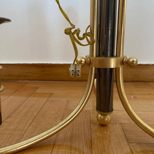 Metal ceiling chandelier like new, ideal for living room