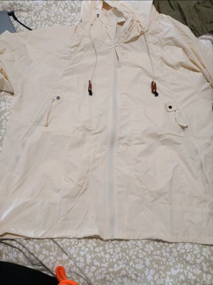 Shein windbreaker jacket new, beige, sizes XL and XXL