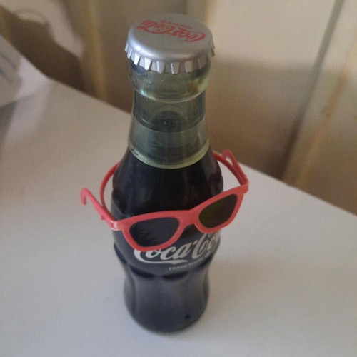Coca-Cola Bopping Bottle 1991 Takara vintage collectible, used