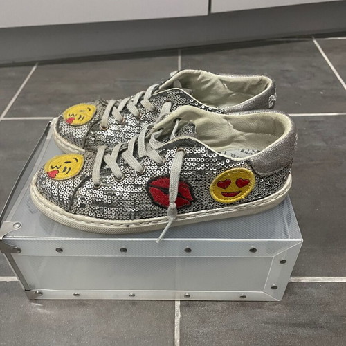 2star sneakers silver used, size 33