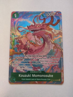 One Piece Kouzuki Momonosuke OP10-028 card new