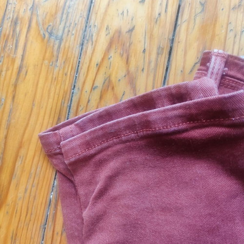 Maison Scotch women's jeans like new, rust red, sizes S/M