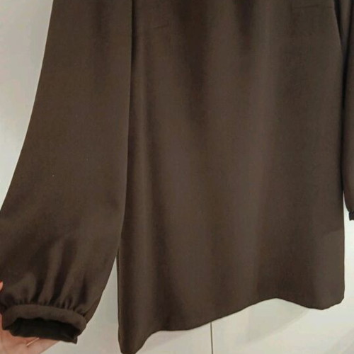 Zara dress brown medium length like new, size M