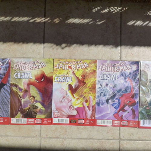 Amazing Spider-Man #1.1-1.5 Full Set (2014) Learning To Crawl Series