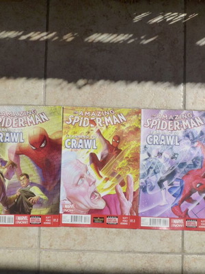 Amazing Spider-Man #1.1-1.5 Full Set (2014) Learning To Crawl Series