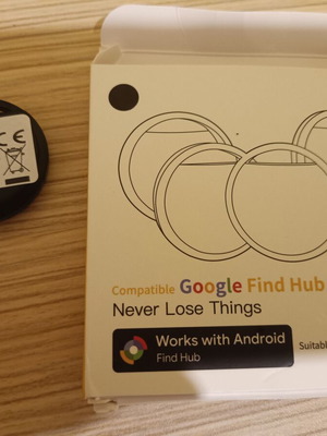 Smart tag tracking device without charging, compatible with Android