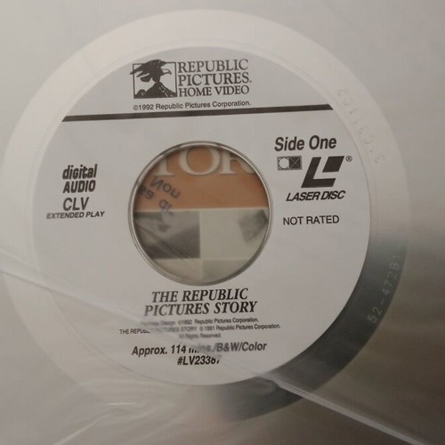 The Republic Pictures Story LaserDisc like new, documentary