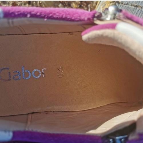 Gabor sneakers like new, size 40, pink suede leather