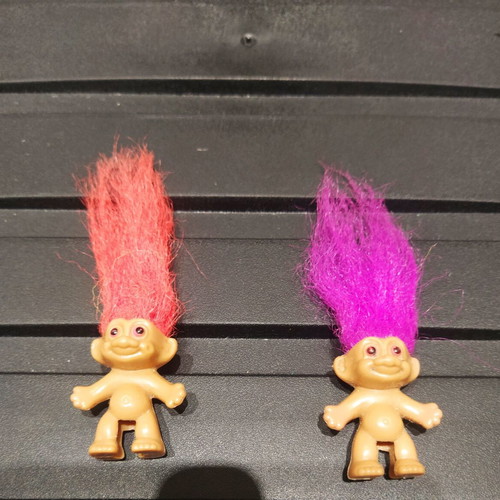 Set of 5 vintage 90s used wish trolls