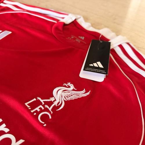 Liverpool Home Jersey 2025/26 Adidas, Medium